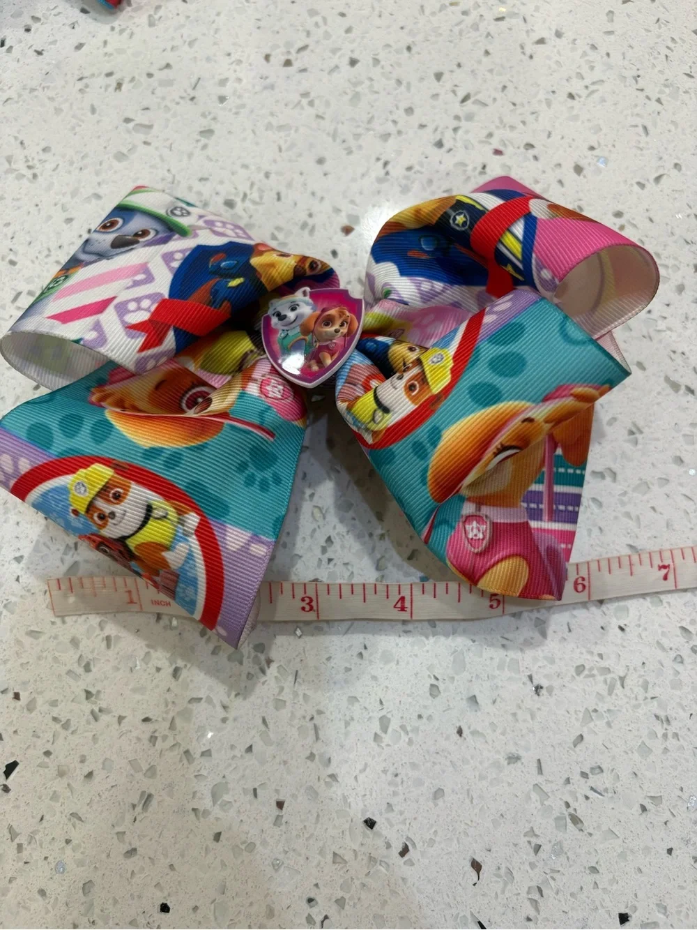 Disney Princess & Trolls Kids Hair Bow Set - Blue, Teal, Pink